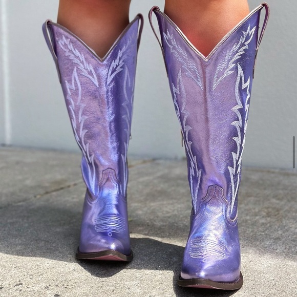 WIDE CALF Purple Haze Boots - Picture 3 of 3